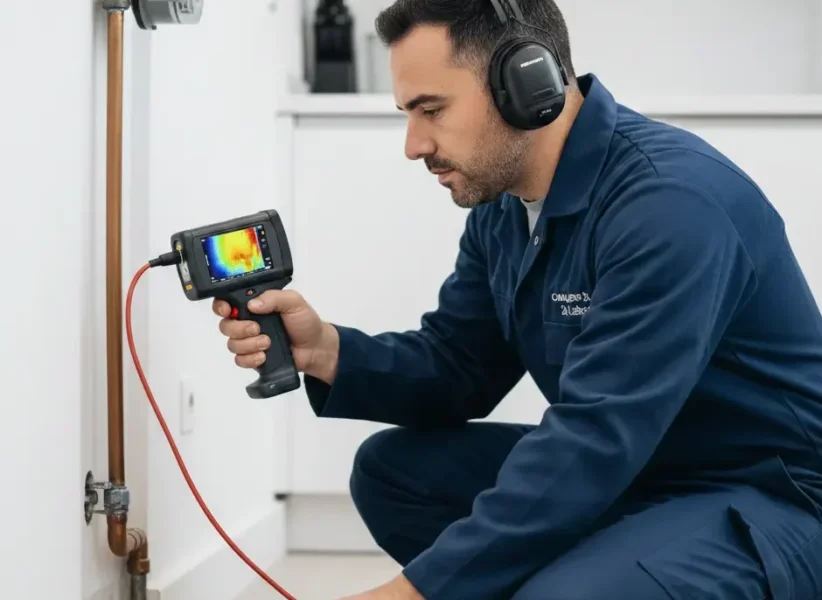 Deteção de fugas de água não invasiva em Lisboa - Canalizador 24