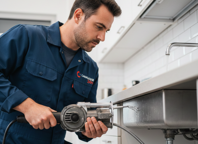 Desentupimentos de esgotos e canos 24h em Lisboa - Canalizador 24