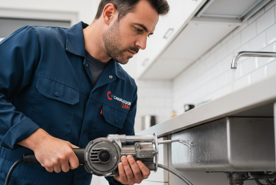 Desentupimentos de esgotos e canos 24h em Lisboa - Canalizador 24