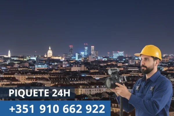 Piquete 24h de inspeção de vídeo e diagnóstico de canalizações em Lisboa - Canalizador 24