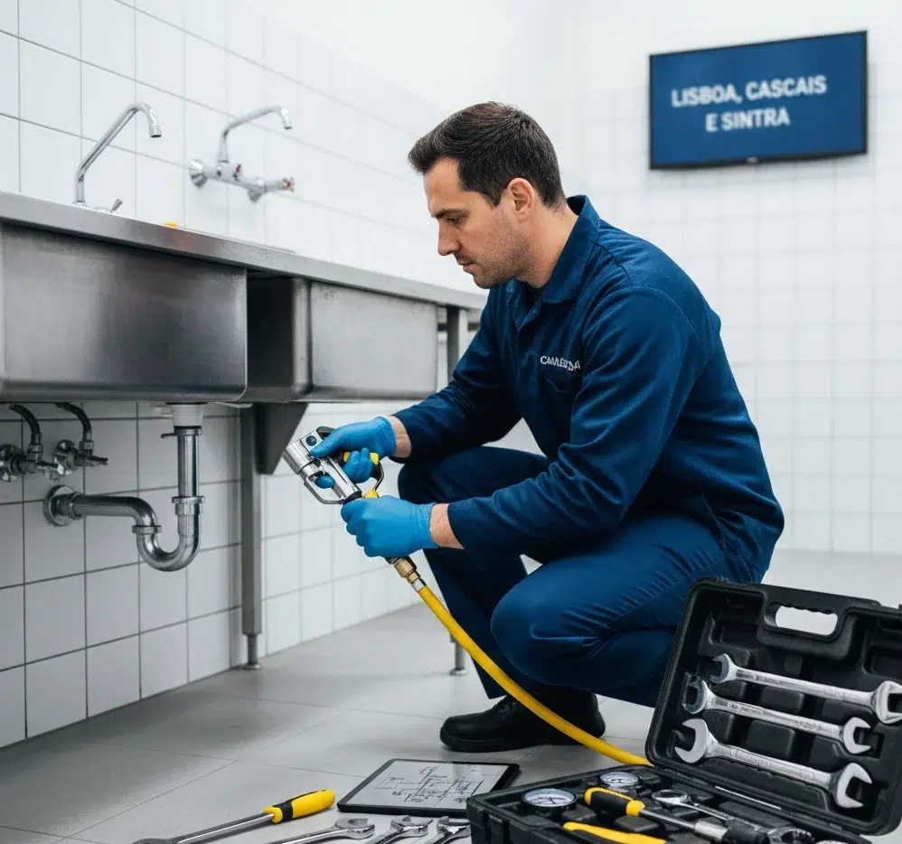 Serviços de Canalização e desentupimentos urgentes em Lisboa, Cascais e Sintra